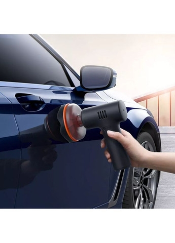 Беспроводная полировальная машинка для авто аккумуляторная NeoPower Wireless Mini Car Waxer (0882) Lite Black Baseus (350349276)