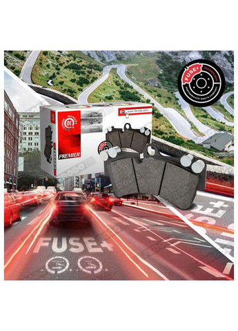 Колодки тормозные дисковые ПЕРЕДН AUDI A6 C6 (4F2) 3.0 2004.04-2011.08 (FE FDB1832) Ferodo (362607265)