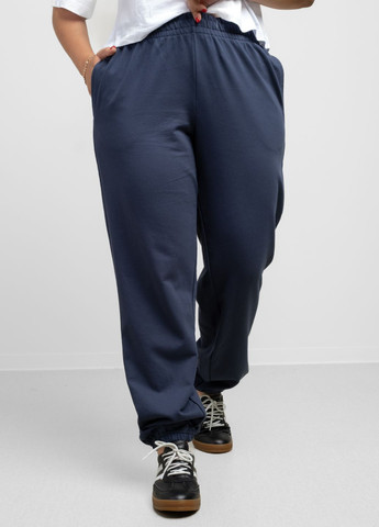 Штани жіночі спортивні сині батал 103076 Power (303228325)