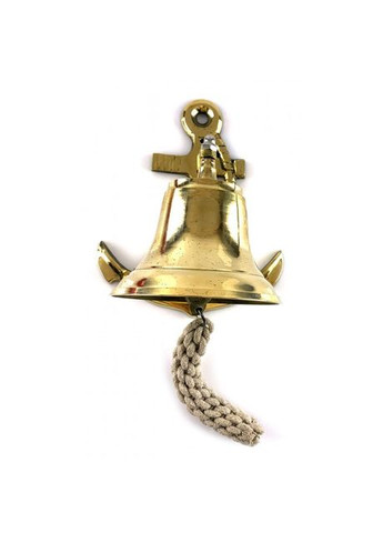 Дзвоник-ринда "Якір" бронзовий (19х15.5х15 см) No Brand (316717947)