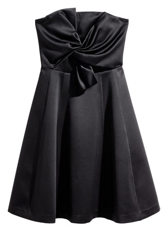 Чорна коктейльна сукня H&M