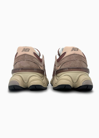 Кроссовки женские New Balance 9060 Brown/Caramel | Нью Беланс 9060 коричневые No Brand коричневые демисезоны (340116922)