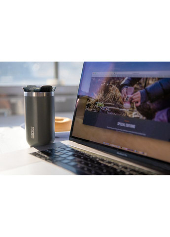 Термокружка Octaroma Grande 435 мл, серая Wacaco (353502284)