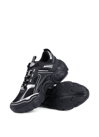 Жіночі Кросівки 1636181 Чорний Штуч. шкіра Buffalo чорні демісезони (301544561)