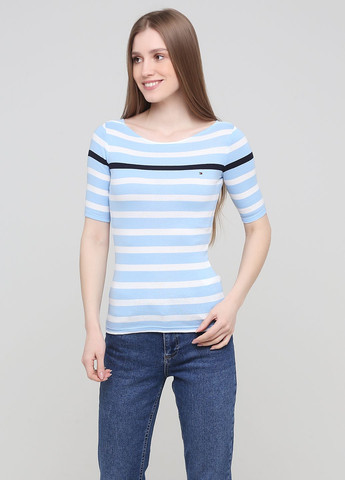 Блакитна літня блакитна футболка - жіноча футболка th1435w Tommy Hilfiger
