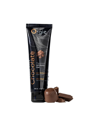 Їстівний лубрикант LUBE TUBE 100 мл на водній основі, зі смаком шоколаду Orgie (371390626)