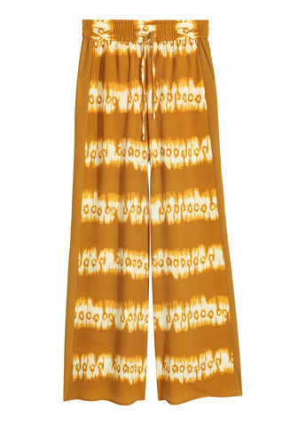 Штаны лето,желтый в белые узоры, H&M (291149299)