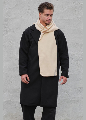 Чоловічий флісовий шарф бежевого кольору Without (305574854)