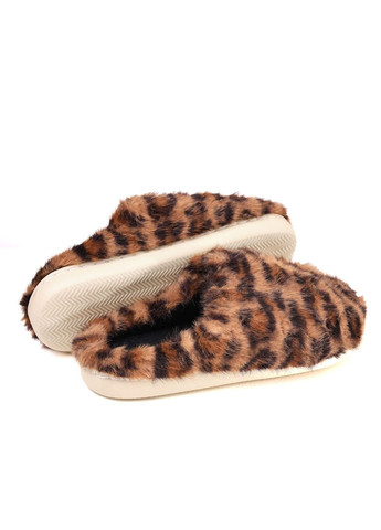 Коричневые тапочки женские Lumo