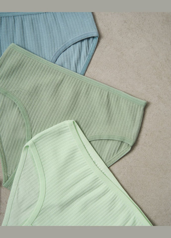 Набір дитячих трусиків-тижневок в рубчик для дівчаток (7 шт.) Nicoletta Трусики (342119749)