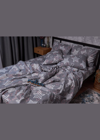 Комплект постельного белья Микросатин Premium «» King Size 220x240 наволочки 4х50х70 (MS-820002511) Moon&Star Stardom (286762627)