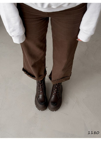 Осенние кожаные ботинки Helen