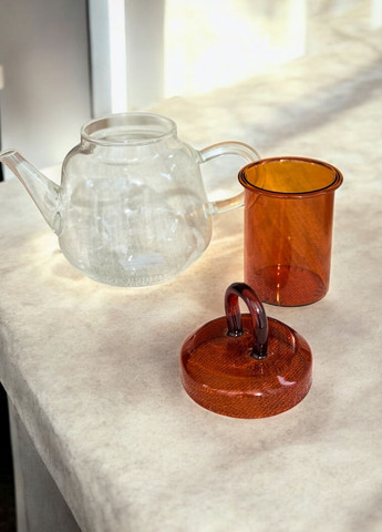 Чайник заварник з фільтром 560мл No Brand (331647869)