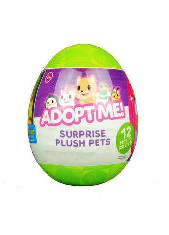 М`яка іграшкасюрприз в яйці – Кумедні звірятка Adopt Me! (290111101)