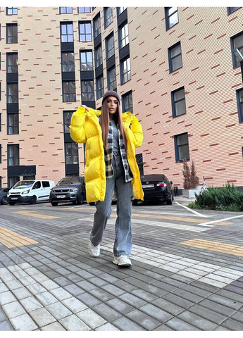 Желтый зимний Пуховик Vakko