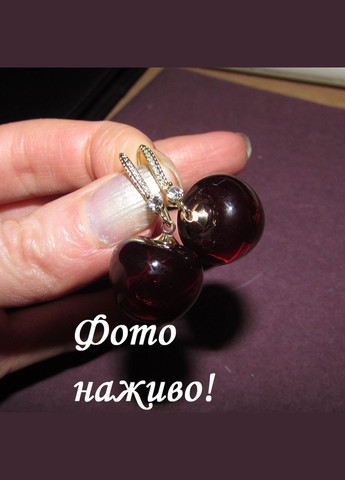 Нарядные серьги ягоды вишни, 4285 Fashion Jewelry (336550658)