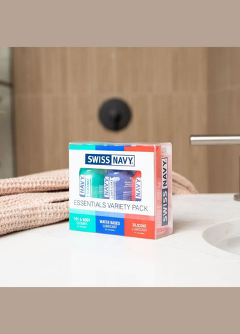 Набор Swiss Navy Essentials Variety Pack 3 х 30 мл No Brand (322167130)