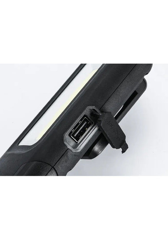 Ліхтар акумуляторний з powerbank магнітним тримачем поворотною ручкою підставкою 189х60х31 мм (476269-Prob) Чорний Unbranded (278052285)