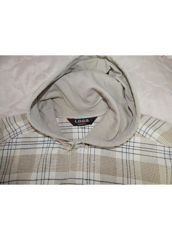 Чоловіча тепла щільна сорочка з капюшоном L.O.G.G. оригінал р.52 080RD (тільки в зазначеному розмірі, тільки 1 шт.) No Brand (367582021)