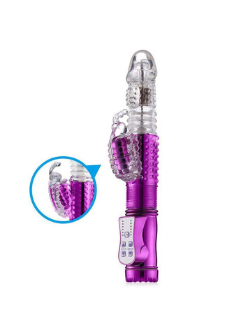 Вибратор двойной Секс Машина Bingo Sex Machine с вращением и поступательными движениями Розовый No Brand (303893890)