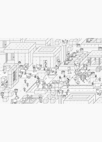 MINECRAFT Офіційна розмальовка (9786175230558) shop (9786175230558) Artbooks (366396752)