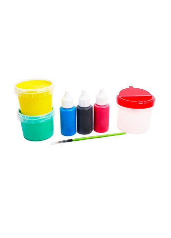 Фарба для скла 5 кольорів Klecksi Lidl (293970288)