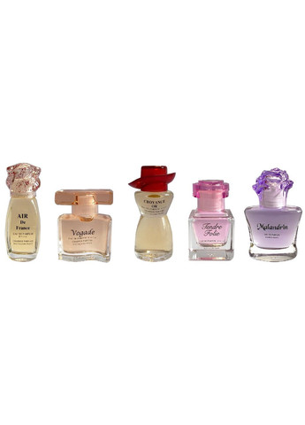 Набор миниатюр парфюмированной воды LA COLLECTION 54,1 мл Charrier Parfums (303341305)