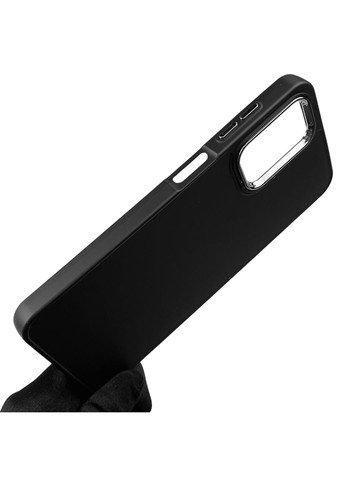 Чохол для Galaxy A04s (SM-A047F) із захистом на камеру з мікрофіброю на самсунг а04с чорний Samsung (366022955)