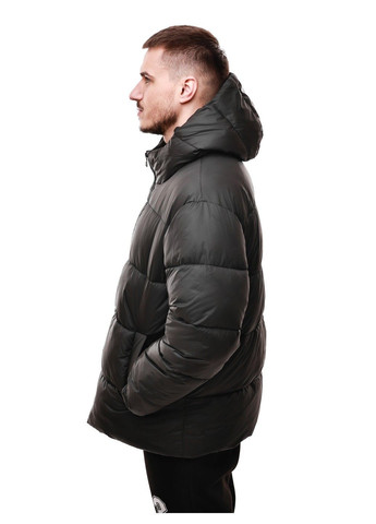 Чорна зимня куртка зимова чоловіча No Brand