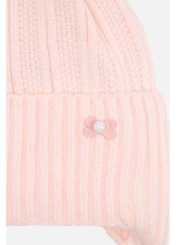 Шапка для дівчинки колір персиковий CB-00286588 Kraft (365588856)