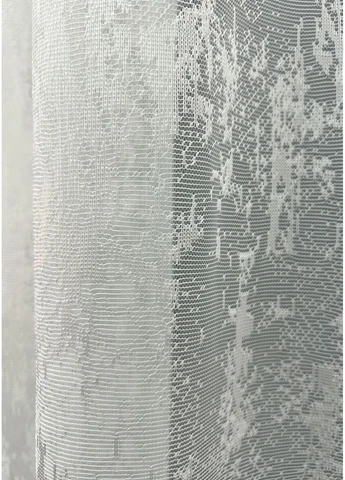 Тюль 1402т Мармур Жакард Кремовий 250х270 см (43-181) VR-Textil (308068531)