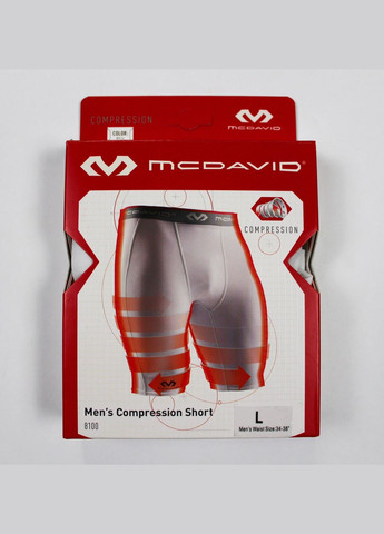 Компрессионные шорты Compression Short(8100(White)) McDavid (297524766)
