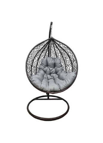 Подвесное кресло-качалка кокон Бонро 329 L (коричнево-серый) (42400921) Bonro (371735490)