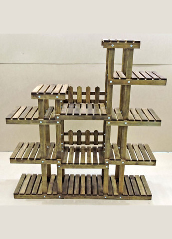 Подставка для цветов из дерева Бордо капучино (ЦВТ-002409) No Brand (328226457)