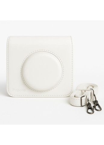 Набор камера мгновенной печати Popoto White + чехол + фотопленка 20 штук + фотоальбом + фоторамка + 4 Fujifilm (364204290)