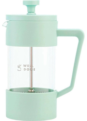 Френч-пресс Well Done WD-8053A 350 мл мятный No Brand (296910893)