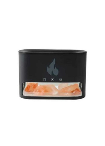 Увлажнитель воздуха с ночником/соляной лампой 3в1 Черный Flame 101 (303835200)