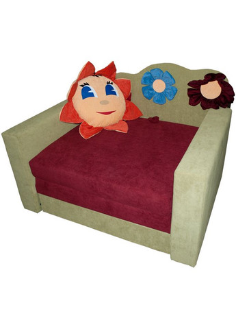 Розкладний викотний дитячий диван Галявинка ТМ No Brand (322500687)