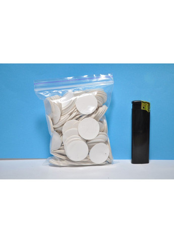 Кружочки белые матовые No Brand (368969739)