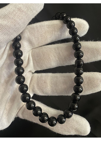 Ожерелье с жемчугом черного цвета 33993 No Brand (350606208)