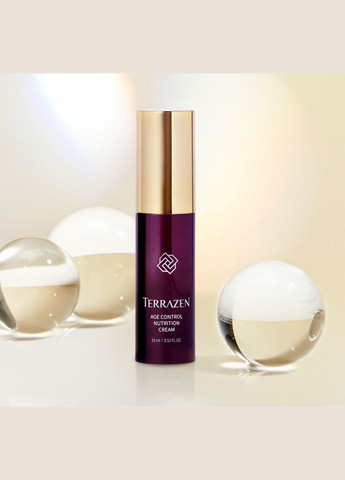TERRAZEN Омолоджуючий поживний крем для обличчя з природним комплексом проти зморшок AGE CONTROL NUTRITION CREAM, 15 мл — Крем, Південна Корея (317406067)