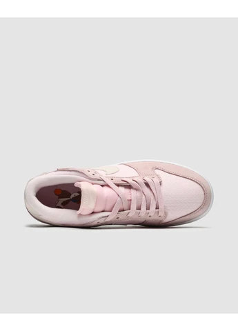 КРОСІВКИ ЖІНОЧІ NIKE SB DUNK LOW TEDDY BEAR LIGHT SOFT PINK НАЙК СБ ДАНК РОЖЕВІ No Brand рожеві демісезони (391941205)
