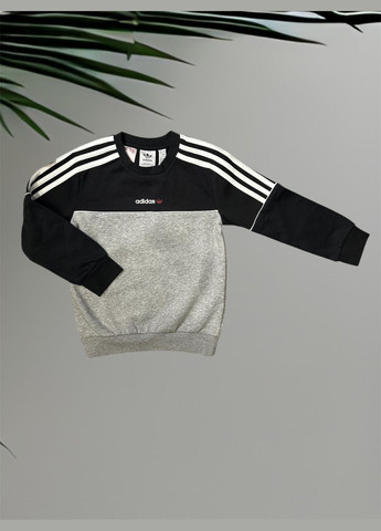 Серый свитшот adidas (317253529)