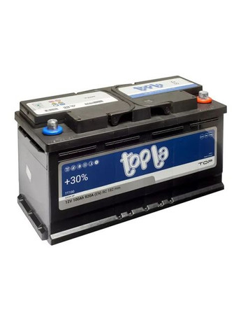 Аккумулятор автомобильный (118 800) Topla 100 Ah/12V TOP Euro (366732263)