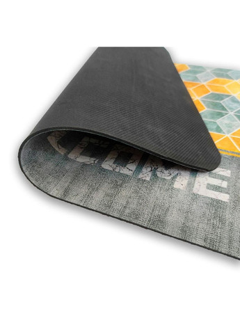 Влагопоглощающий коврик кубы "Welcome" 40х60CMх3MM (D) SW-00001561 Sticker Wall (298284464)