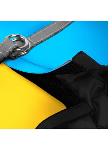 Шлея для собак м'яка Clothes з QR паспортом Colors of freedom S2 WAUDOG (292175206)