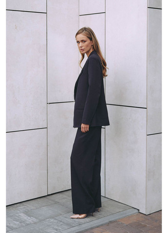 Черный женский пиджак 2211.6087 Seventeen - демисезонный