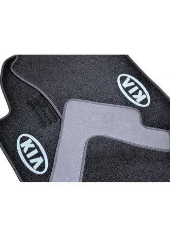 Ворсові килимки в салон для Kia (2004-2008)/КІА Церато /Чорні, кт-5шт BLCCR1263 Beltex Cerato (360618763)