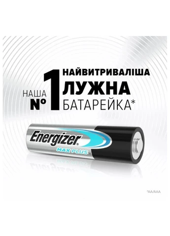 Батарейка /AA Max Plus Alkaline (4шт) Energizer LR6 (372122193)