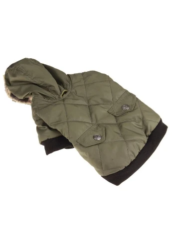 Куртка для котів Pet Style "PetsOO" Хакі M No Brand - (323235258)